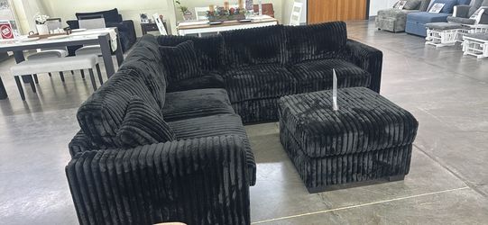 Jumbo corduroy couch new in box/ read the description