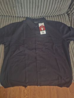 XL Short Sleeve Culinary work shirt