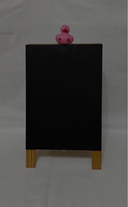 Chalkboard & Whiteboard Note Stand