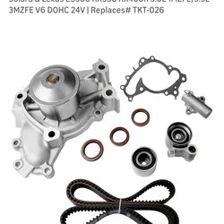 Engine Timing Belt Kit with Water Pump For Toyota