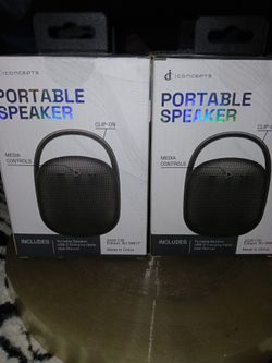 Portable speaker