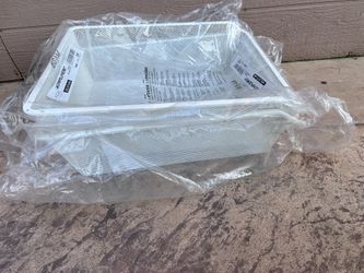 IKEA KOMPLEMENT mesh baskets, pull out rail, pull out hanger & soft closing hinge for PAX wardrobe