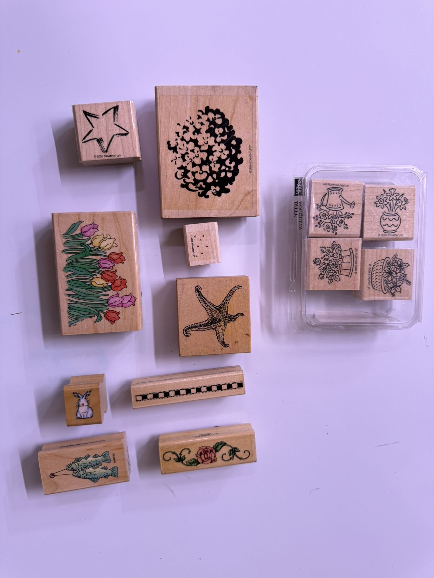 Rubber Wood Stamps 