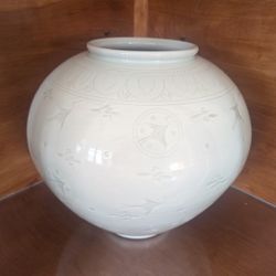Antique Ceramic Vase 
