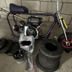 Complete Mini Bike Plus Extra Parts 