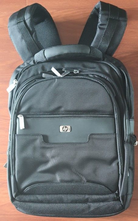 Laptop Backpack Hi Qlty HP fits 14 to17in NotebookFull Size Zippered Compartments