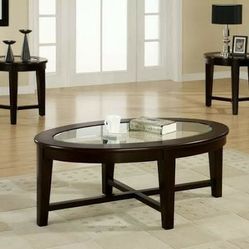 Brand New 3 Piece Coffee Table Plus End Tables Set