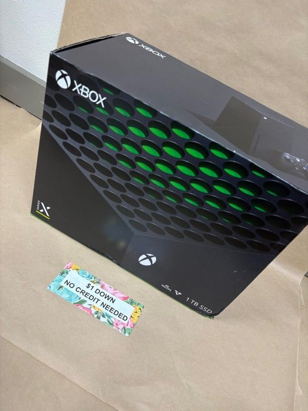 Xbox Series X Gaming Console New - Only $1 Today Pay The Rest Later!