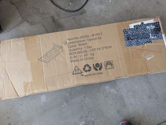 Twin Bed Frame - New In Box - Black