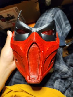 3d printed Red hood mask