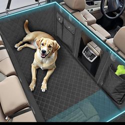 Dog Car Seat Cover Pet Hammock Back Seat Protector