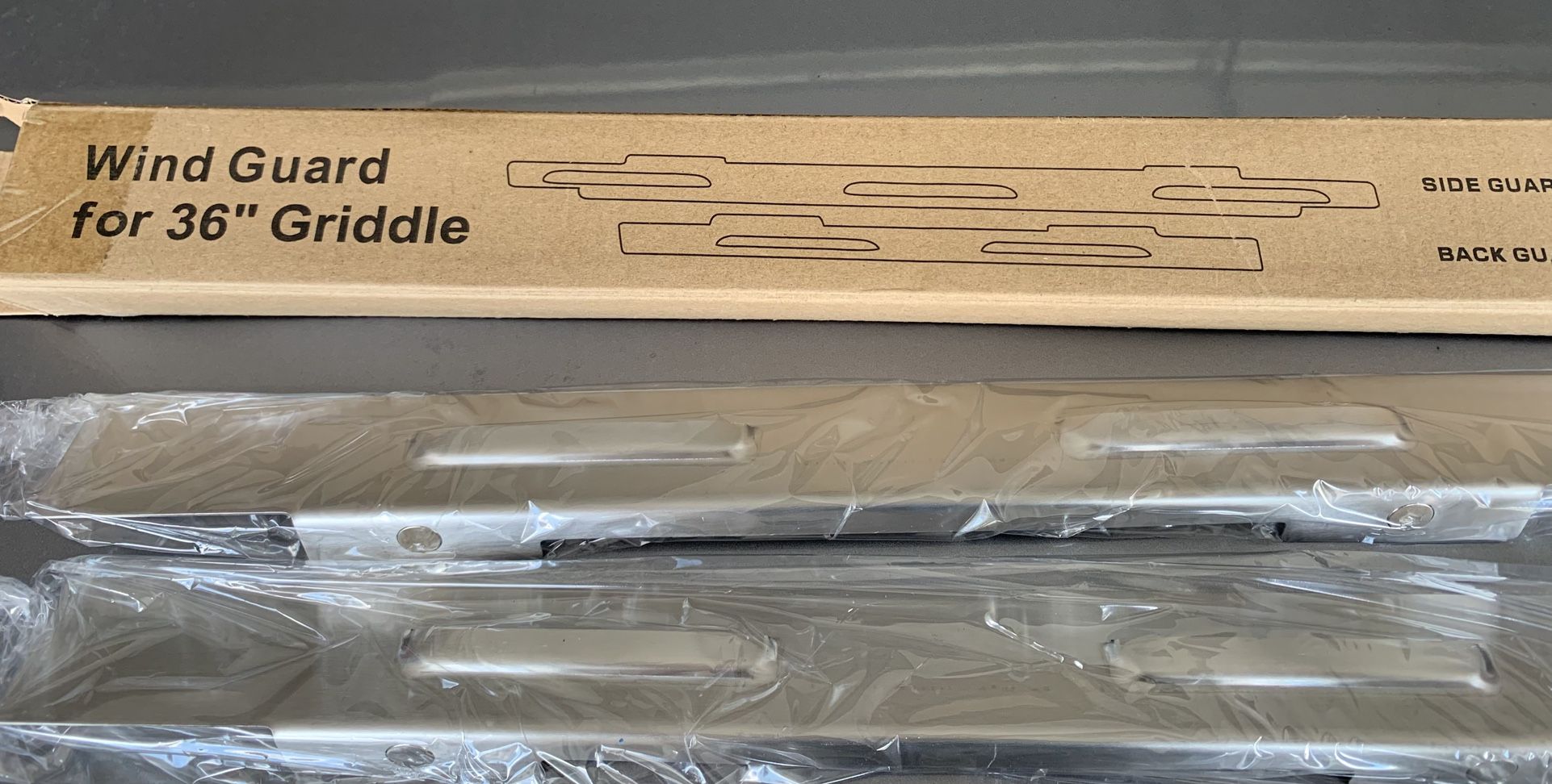 Wind Guard For 36” Griddle