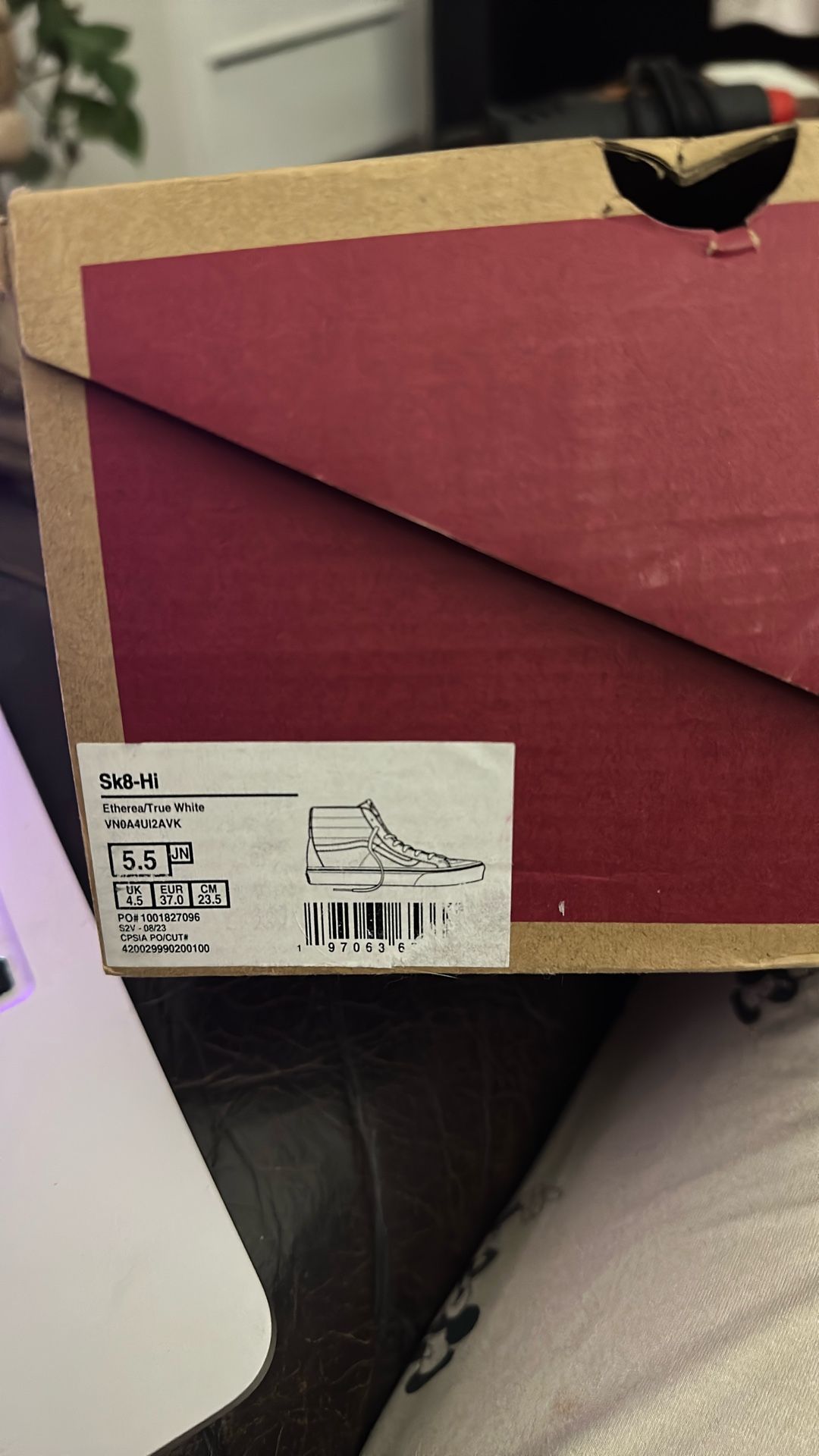 Brand New Vans High Top Size 5.5