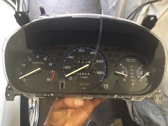 96-00 Honda Civic cluster gauges dash