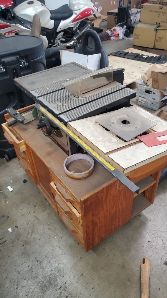 Craftsman 9" Table Saw Vintage. Working Condition 