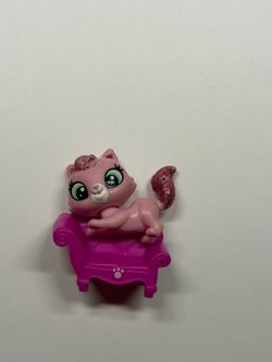Littlest Pet Shop Pink Glitter Kitten (+ ACCESSORY)