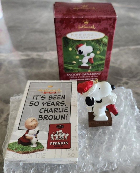 2009 Hallmark Keepsake Ornament Peanuts Snoopy Christmas #5