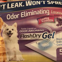 artz Home Protection Lavender Scent Odor Eliminating Gel Dog Pads, 21" x 21", 30 Count