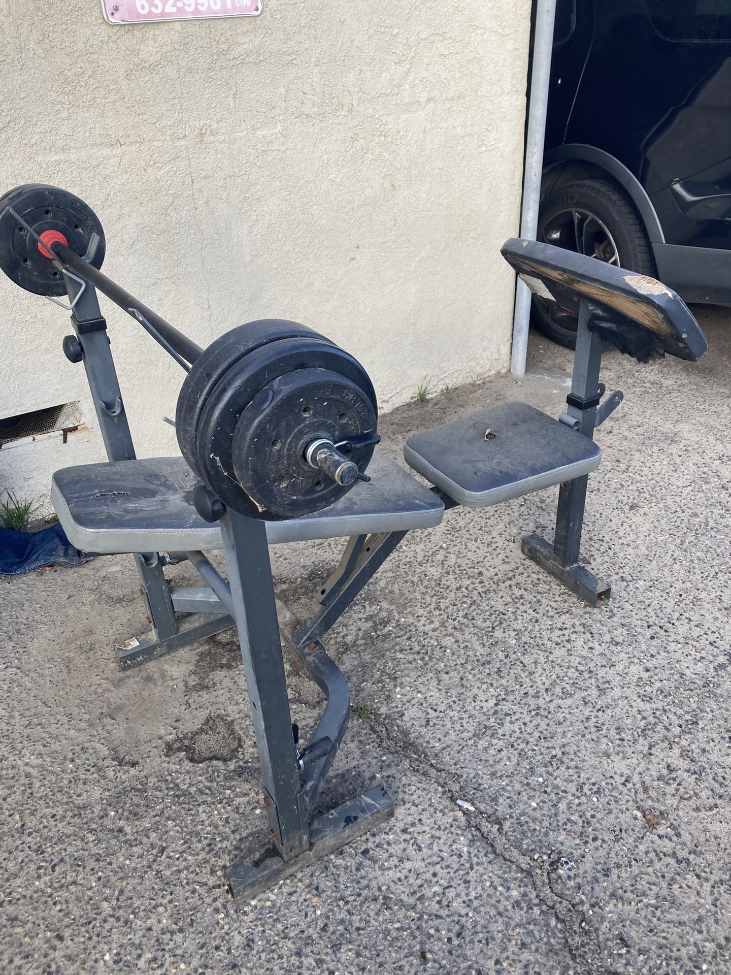 Bench Press Weight Set