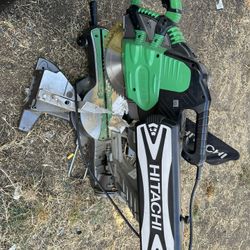 hitachi 12 slide compound miter saw