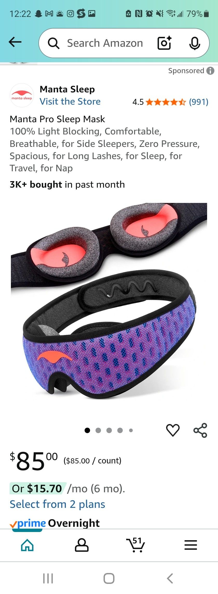 Pro Sleep Mask