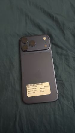 iPhone 17 pro max