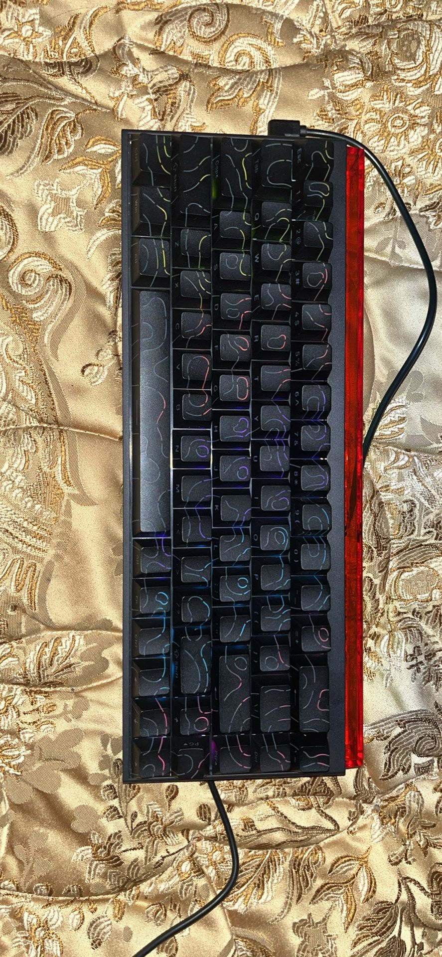 💙 sAjazz NK68 Mechanical Keyboard w/ Brand New Akko V3 Blue Switches