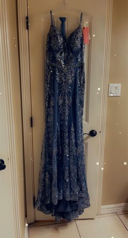 Blue Evening Gown