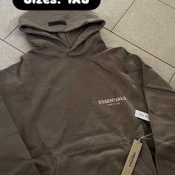 Desert Taupe Essentials Fear Of God Hoodie