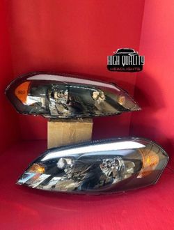 Chevy Impala 2006. 2013 headlights.