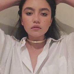 Classic Golden Color Choker - Not Real Gold 