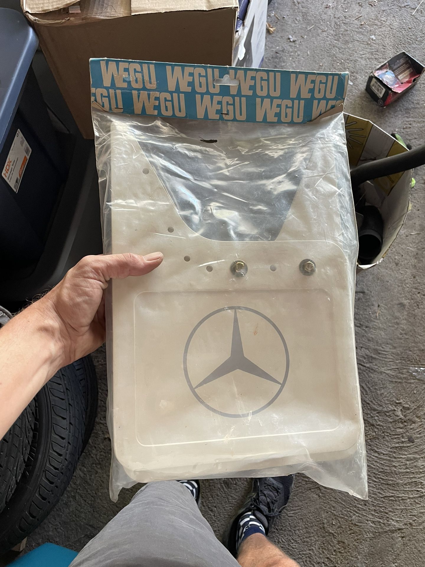Mercedes W126 Mud Flaps New In Bag 