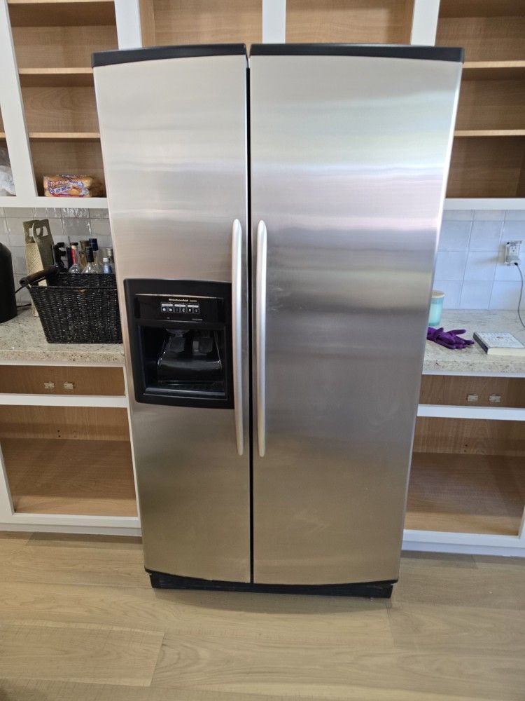 Kitchenaid Stainless Steel Refrigerator $395