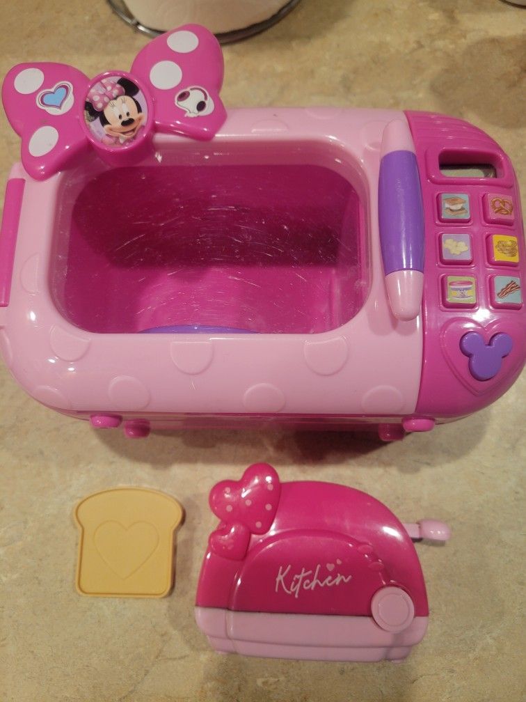 Toy Toaster And Microwave
