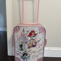 Disney Princess Suitcase (Glittery Pink)