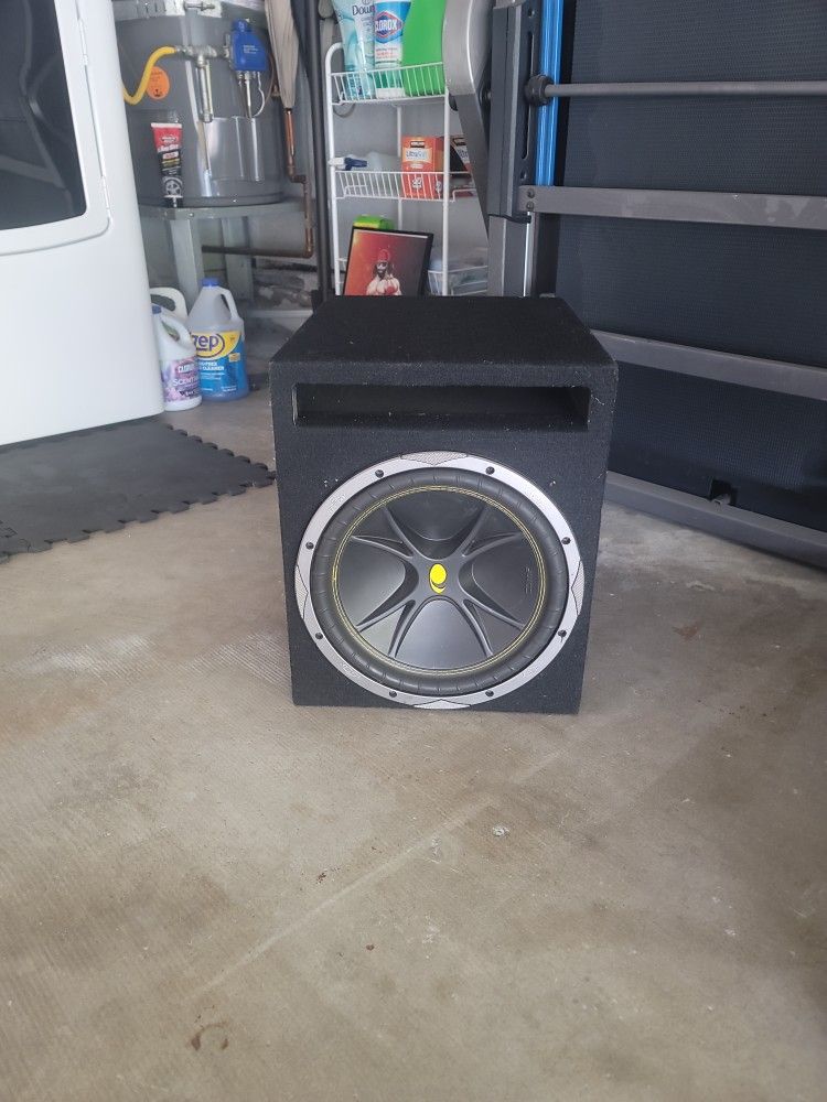 10 Inch KICKER Sunwoofer ENCLOSED IN BOX