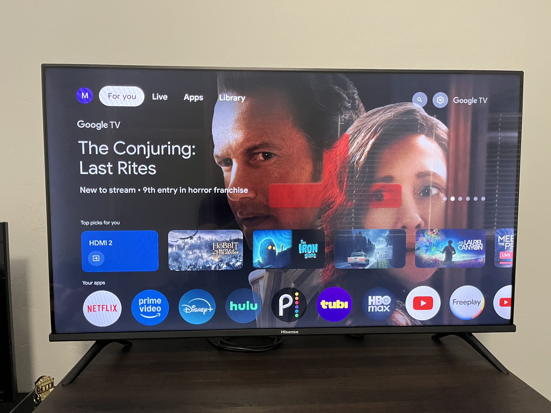 Hisense 40” A4 Series FHD 1080p Google Smart TV (40A4K)