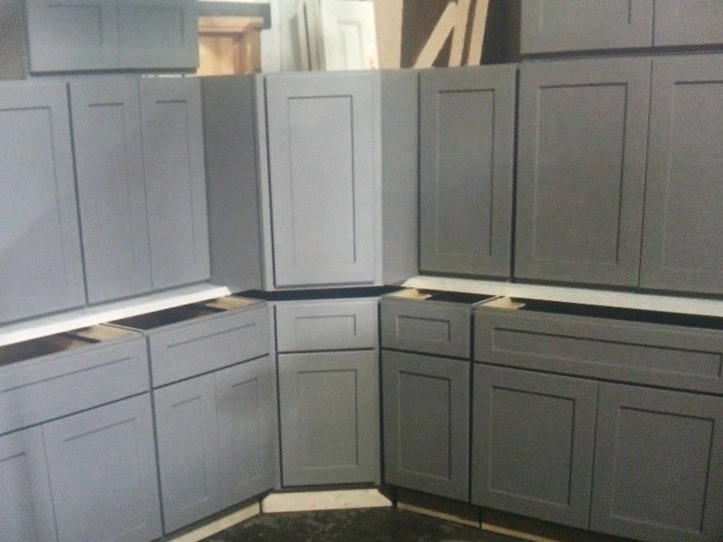 Gray Kitchen Cabinets 