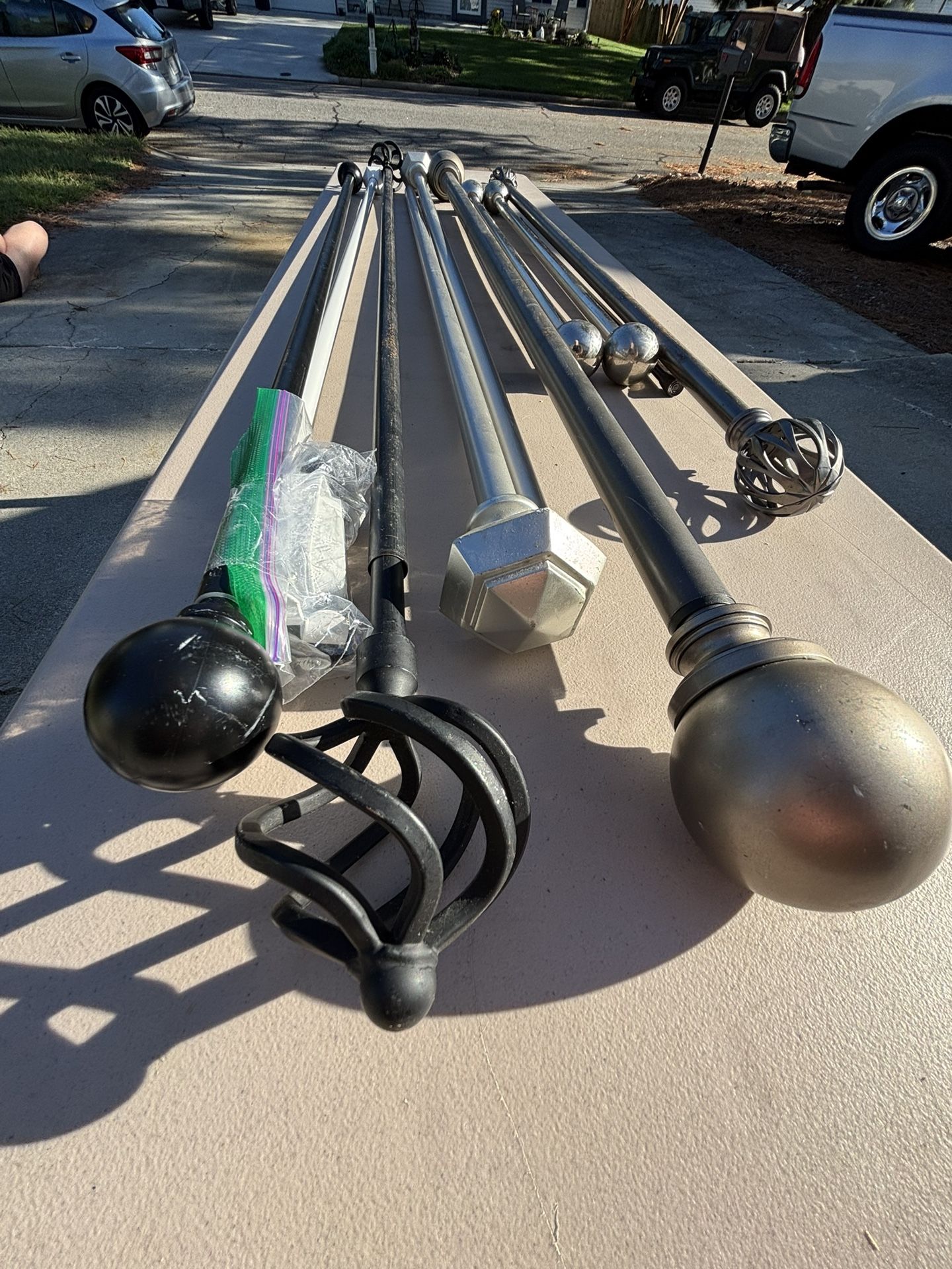 Assorted Curtain Rods