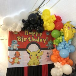 Pokémon Balloons Garland 