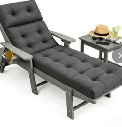 Outdoor Chaise Lounge Cushion