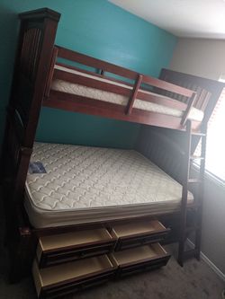 Wooden Bunk Bed