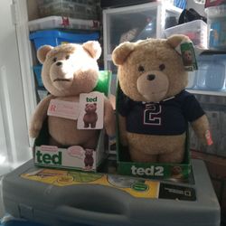 TED.  1 AND 2.   BOTH IN VERY GOOD CONDITION 