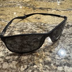 Rockwell Milano Polarized Black Lenses Metal Sunglasses