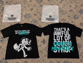 That’s a awful cough of chiefin tee