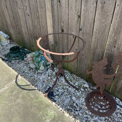 Heavy Metal Plant Stand