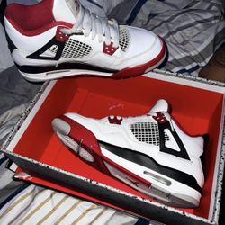 Jordan 4 retro fire red