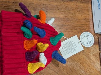 Luna Luna Heller dream station knit hat cap, art attire, RARE, unique new with tags