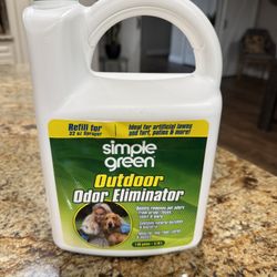 Simple Green Outdoor Odor Eliminator 1 Gallon New & Full
