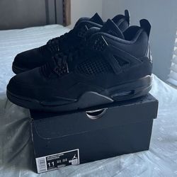 Air Jordan 4 Retro size 11 Black Cat 2025 Authentic!